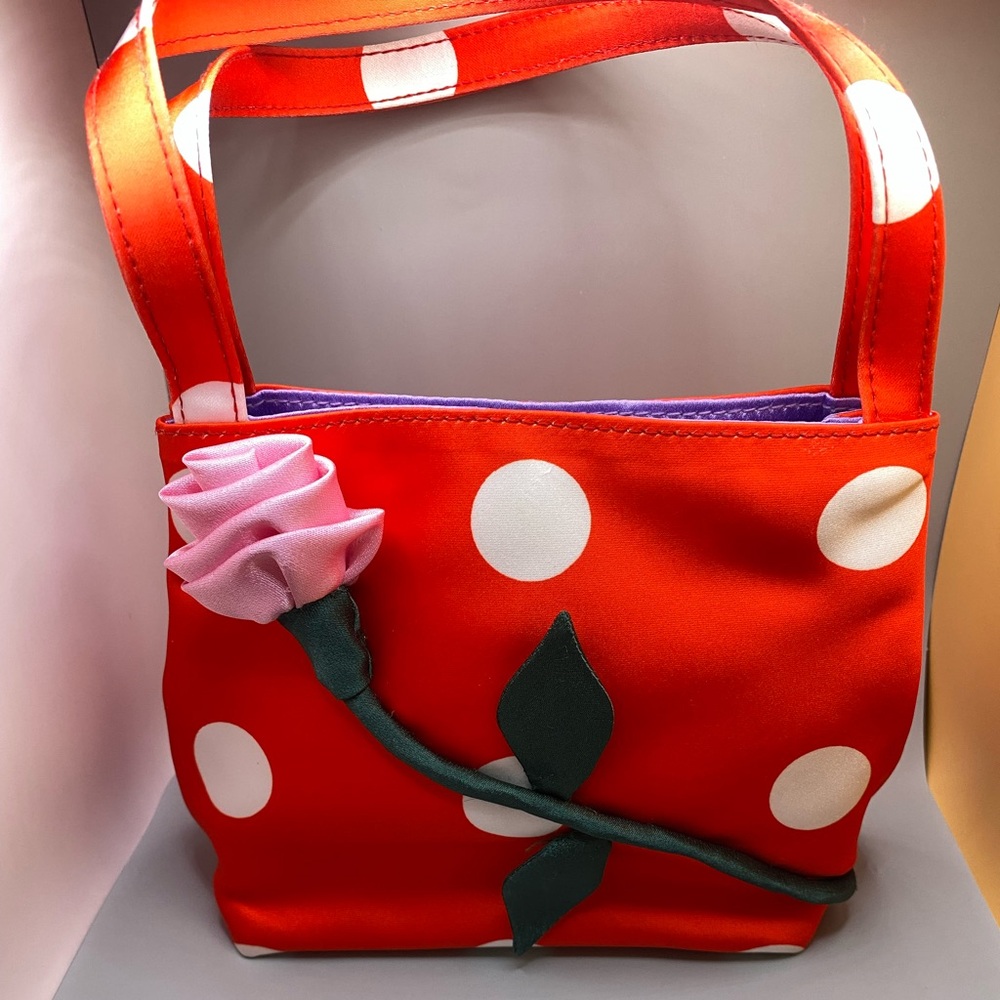 Susan Alexandra polka dot bag